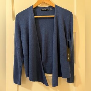 Nic + Zoe • 4-Way Cardigan • NWT • Petite M • Mineral Blue